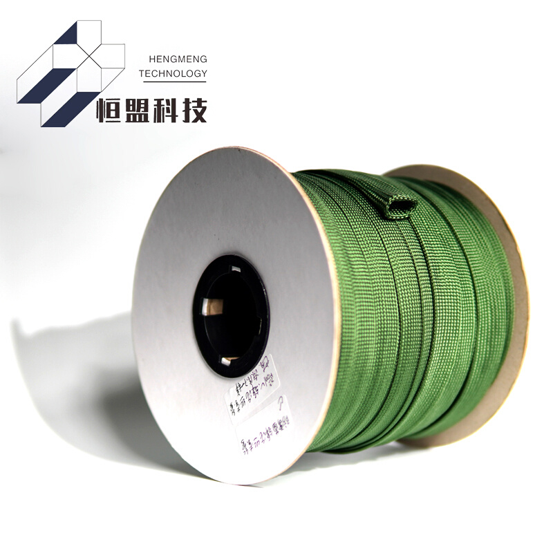 锦纶丝编织套管高阻燃耐高温防静电柔软棉线电线电缆保护网管