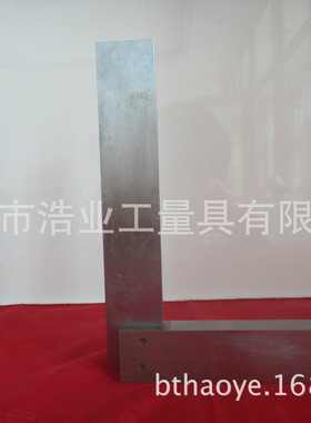 轻型镁铝合金90度宽座直角尺平口组合式角尺800x500垂直度检测