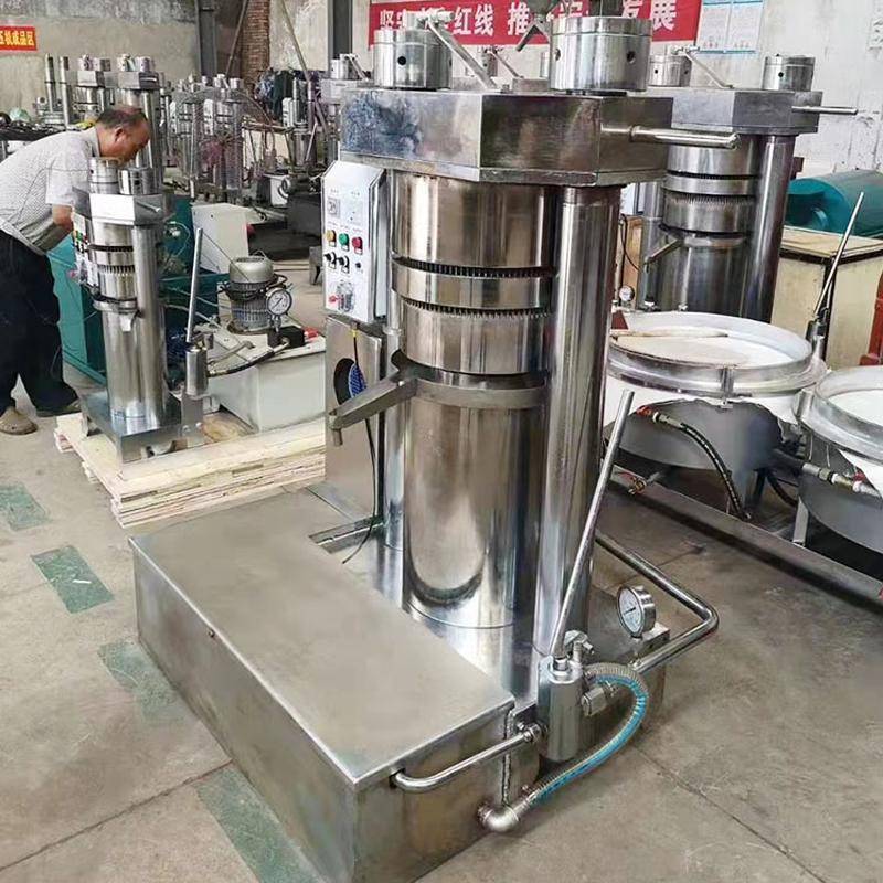 商用立式香油机多功能液压香油机核桃大豆菜籽液压榨油机 - 图2