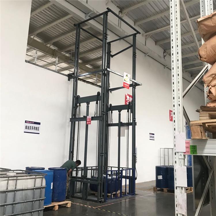 升降机货梯液压导轨式升降平台二层四层货物提升机上下楼 - 图1