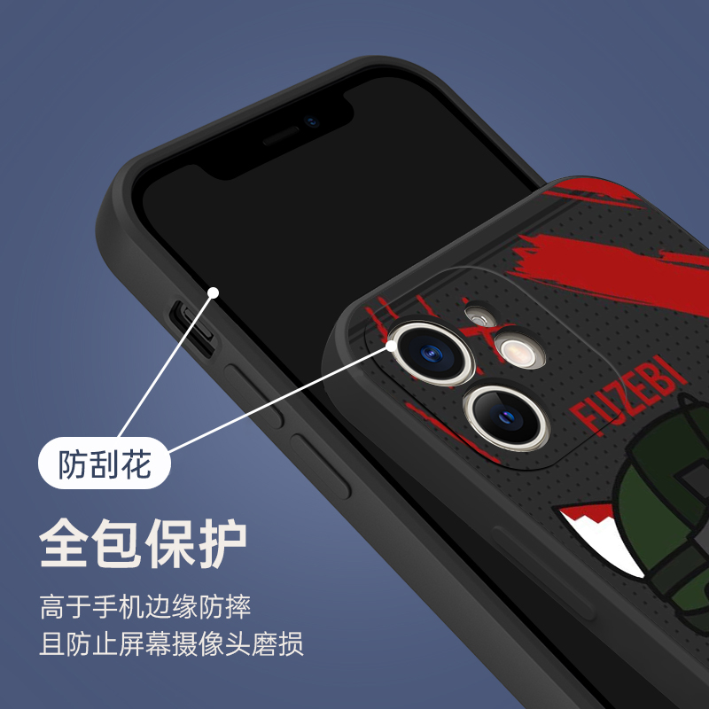 彩虹六号手机壳6号苹果13华为mate40pro冰河iPhone14promax周边OPPO小米11vivo游戏p40围攻12墨冰50卡通30潮x - 图2
