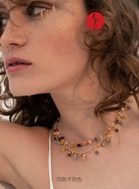 法国进口GAS项链女镀金高级感