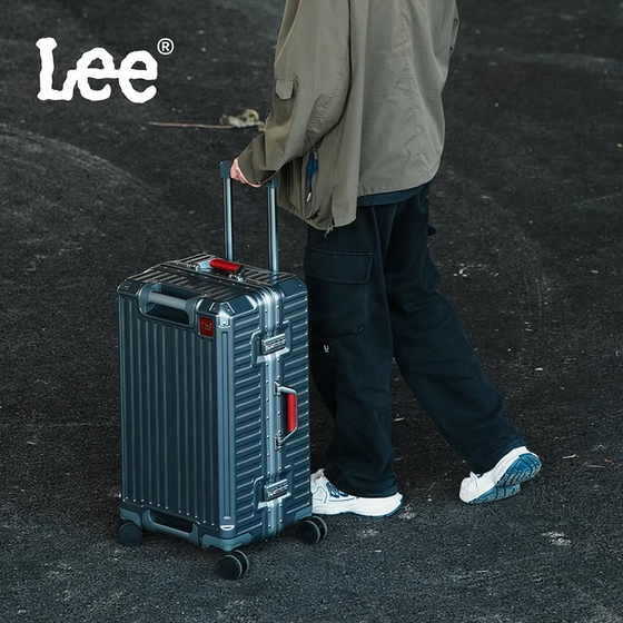 Lee aluminum frame luggage