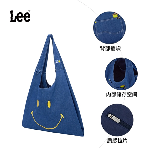 Lee, джинсовая сумка через плечо, портативная сумка на одно плечо