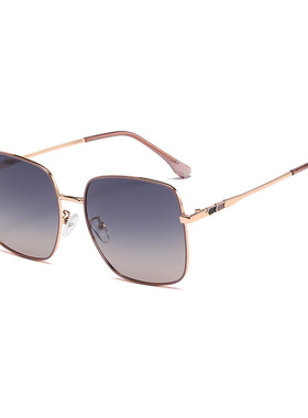 日本品质小红书同款大框墨镜女偏光镜新款高级感眼镜复古大脸显脸