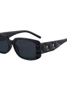 日本品质2025新美式复古方形墨镜女网红款Y2K辣妹街拍防晒近视太