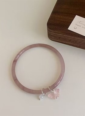 新中式古风国潮铃铛手链女套装轻奢小众精致手镯高级感流苏配饰