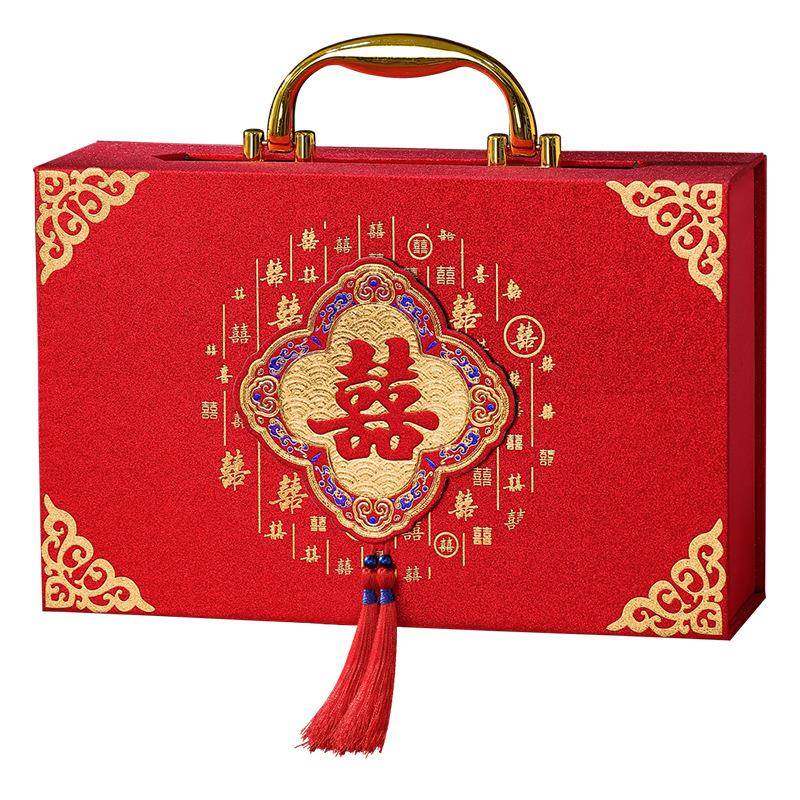 彩礼钱盒子男方订婚礼金箱现金彩礼盒聘金20万聘礼盒结婚用品大全,淘宝优惠券,粉丝福利购,淘宝优惠卷