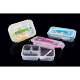 New food-grade plastic sealed crisper, students can easily carry canteen dining bowl food lunch box