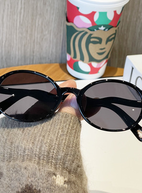 日本品质2025年近视太阳眼镜女张元英同款书呆子mona款防紫外线海