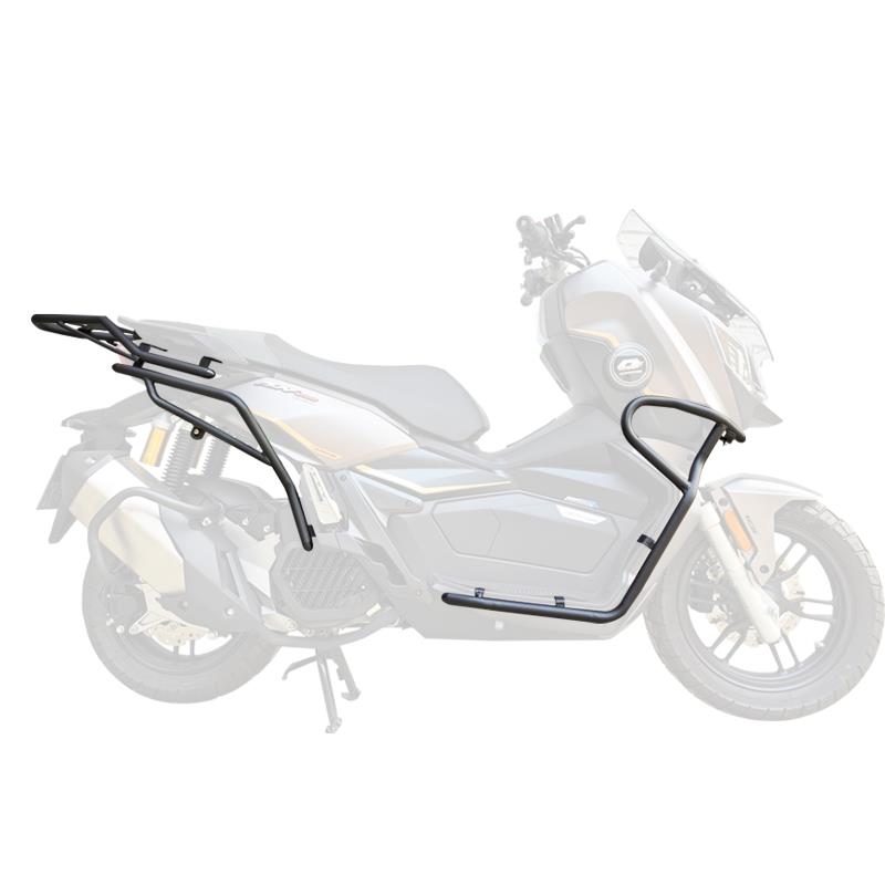 适用钱江鸿150ADV/250ADV摩托车保险杠护杠防摔杠后货架配件专用 - 图3