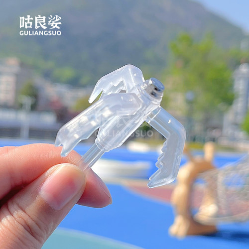 新款弹簧抓钩儿童游戏小学生勾爪强磁吸飞天爪钩玩具 - 图2