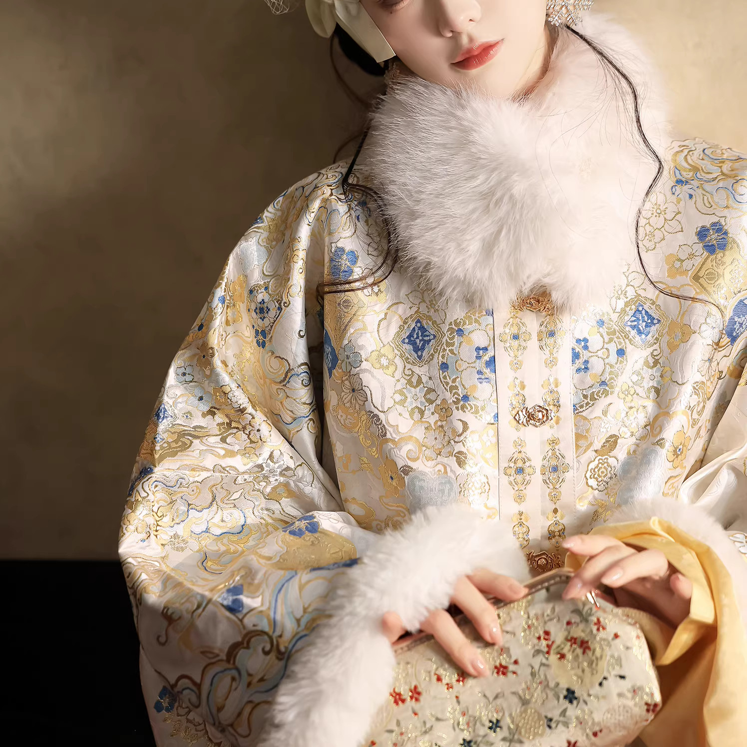 洛如嫣【昭君袄套装】新中式国风明制汉服冬季加厚马面裙套装女,淘宝优惠券,粉丝福利购,淘宝优惠卷