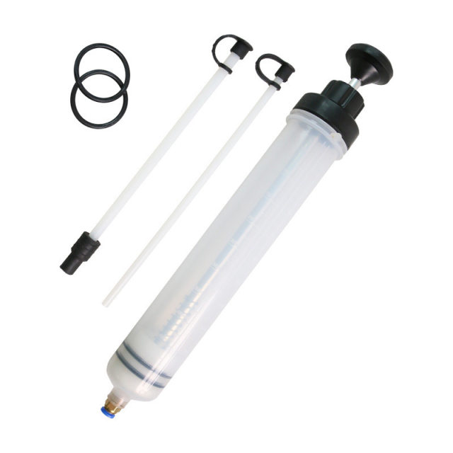 Syringe type dual-purpose oil change tool manual oil extraction brake oil replacement vehicle carbon cleaning tool