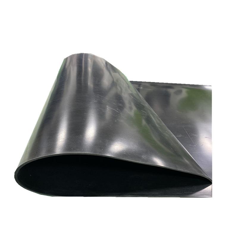 橡胶垫工业黑色橡胶板减震3mm5mm8mm10kv高压绝缘胶皮配电房地垫 - 图3