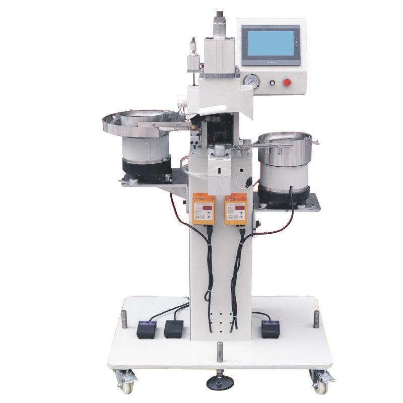 康达KD-198-8B全自动五爪子母扣沿条铆钉机皮革服装箱包铆钉机 - 图3