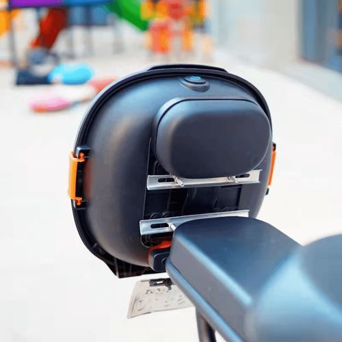 国标电动车尾箱小龟王后备箱自行车工具箱储物箱电动车飞碟后背 - 图0