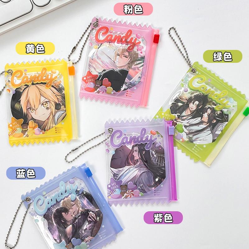 吧唧糖果袋动漫周边徽章收纳展示痛包学生二次元挂件谷子保护卡套 - 图2