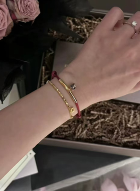 JO MALONE蛇头红绳手链