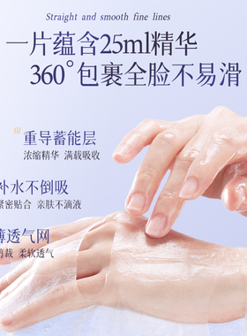 【熬夜急救】玻色因抗皱紧致面膜