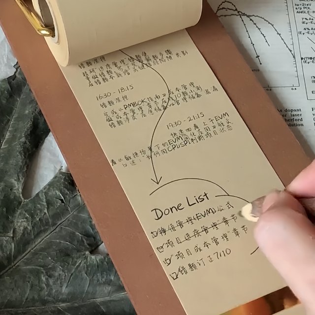 Retro note clip ticket storage clip