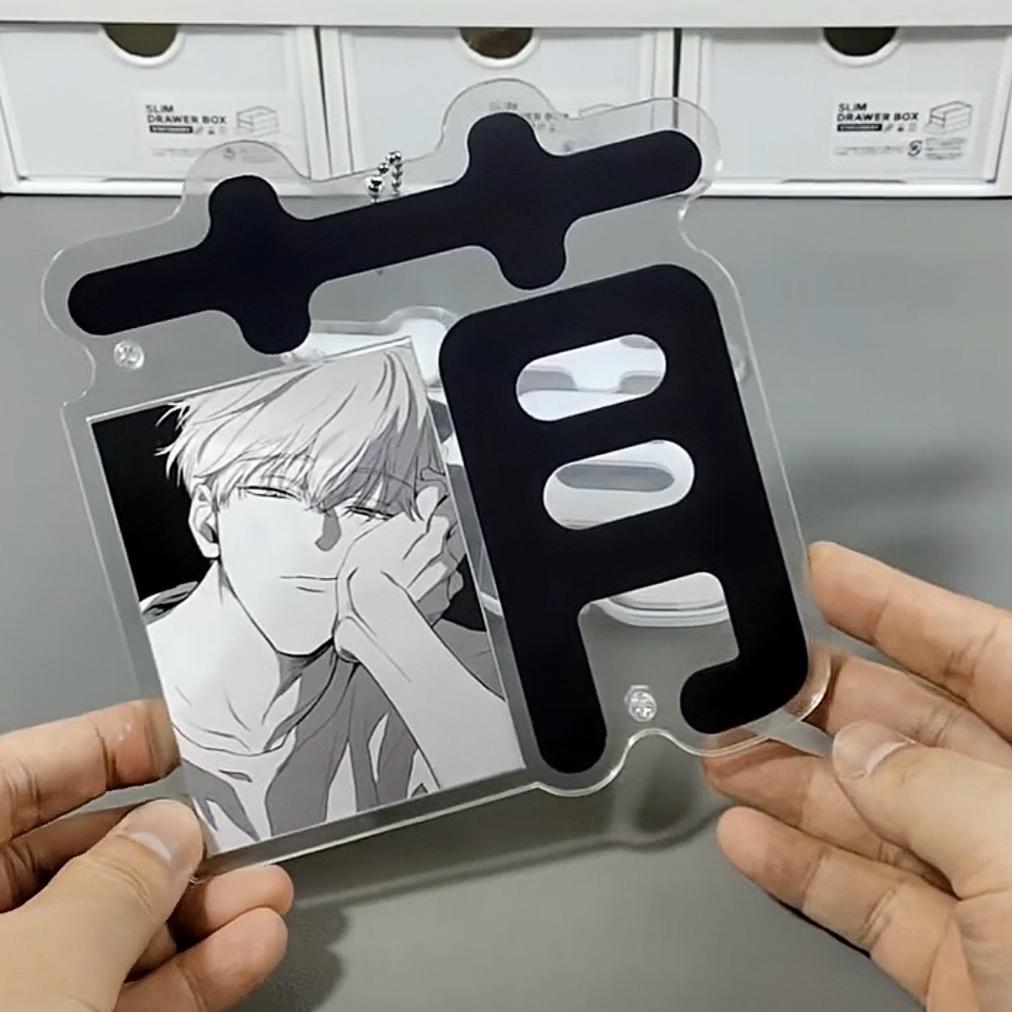 萌字3寸谷美卡框亚克力插卡立牌学生追星爱豆小卡收纳展示相框,淘宝优惠券,粉丝福利购,淘宝优惠卷