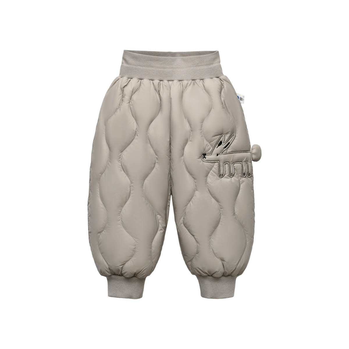 迷你巴拉婴儿三防羽绒裤女童宝宝高腰护肚长裤冬季男童裤子童装小,淘宝优惠券,粉丝福利购,淘宝优惠卷