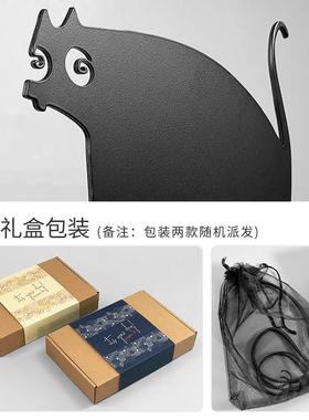 穿靴子的猫桌面摆件铁艺卡通摆件创意家居办公桌面装饰工艺品礼品