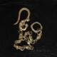 Antiques and miscellaneous antique bronze collection pure copper skull chain collection pendant