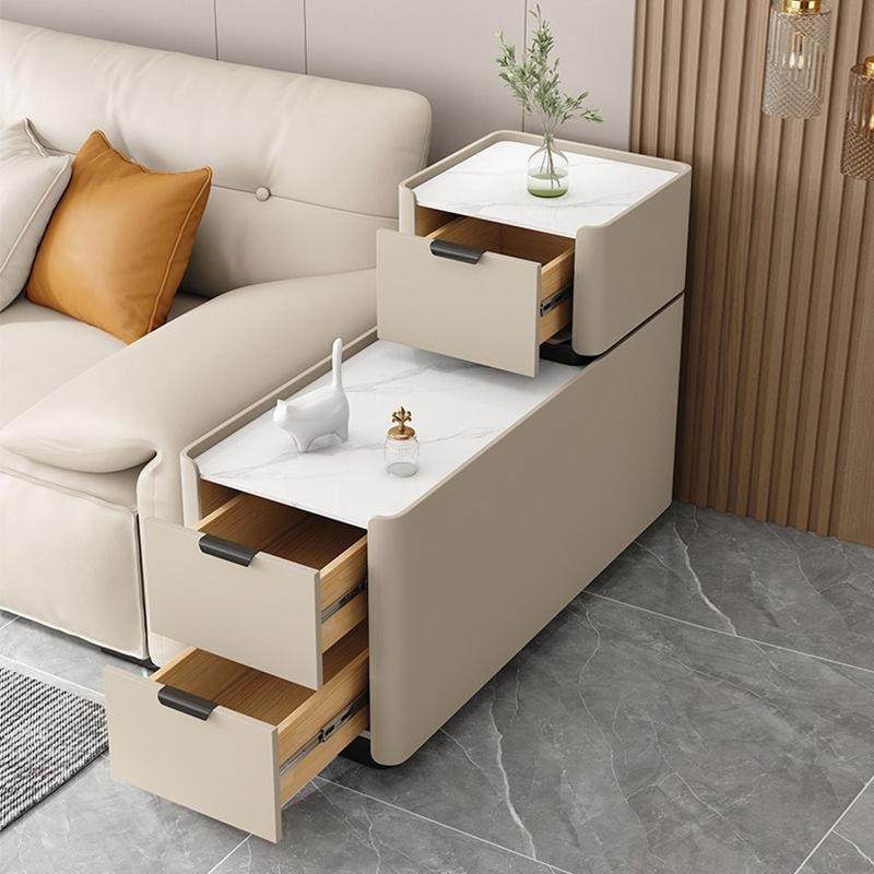 2024新款落地沙发边柜意式轻奢多功能实木小型极简现代边几侧边柜,淘宝优惠券,粉丝福利购,淘宝优惠卷
