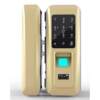 Glass door fingerprint lock smart access control with attendance office glass lock with remote control fingerprint password lock without opening