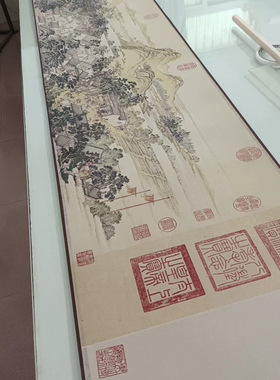 清徐扬姑苏繁华图古代人物国画真