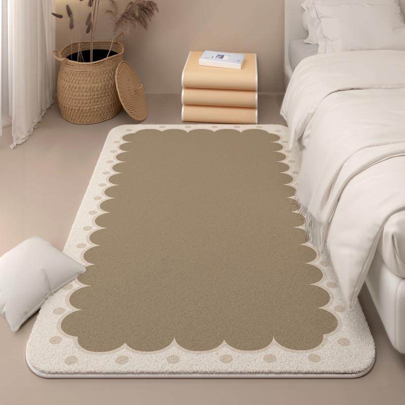 卧室地毯床边毯高级色女孩主卧床前加厚长条毯轻奢茶几毯床下地垫,淘宝优惠券,粉丝福利购,淘宝优惠卷