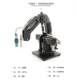 Mechanical arm manipulator three-axis desktop robot 0.5/2.5/4Kg load loading and unloading pneumatic electric clamp
