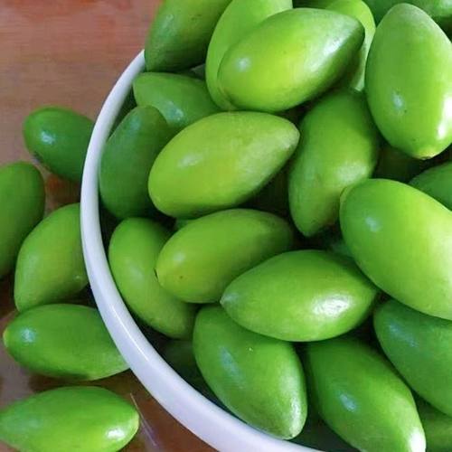 潮汕金灶特产青橄榄果现摘新鲜二号甜种橄榄生吃零食青果无渣脆甜 - 图2