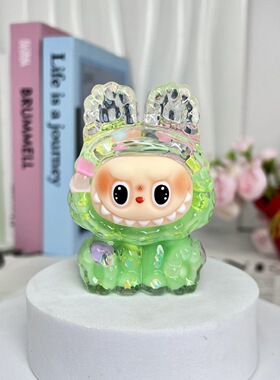 创意入油流沙摆件拉布布盲盒