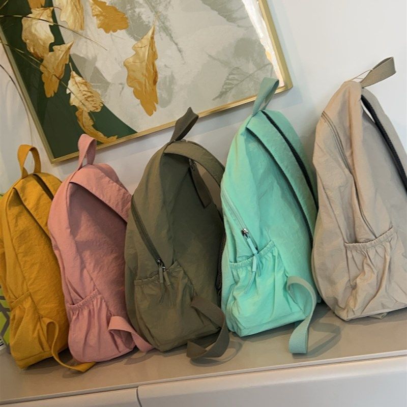 8003泡芙系列防泼水双肩包女高颜值慵懒风旅游超轻男女通用学生包,淘宝优惠券,粉丝福利购,淘宝优惠卷