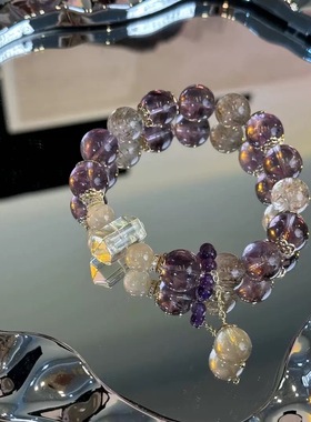 水晶定制适合自己的水晶手链量身定制个性化打造设计时尚定制手链