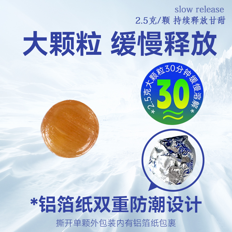 冰峰30分钟胖大海无糖含糖型清凉护嗓散装薄荷含片润喉糖自立袋