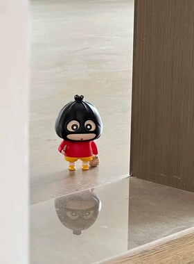 趣味蜡笔小新小偷搞怪桌面摆件