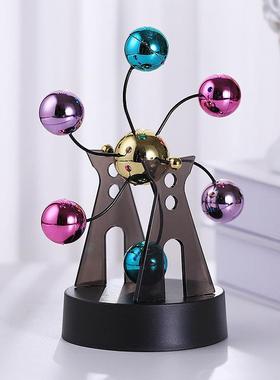 摩天轮永动机仪创意科技摆件牛顿摆办公室桌面客厅家居装饰品摆设