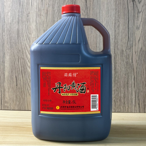 菇苏情丹阳黄酒5L/10斤桶装14%vol度传统工艺糯米酿造饮用型露酒 - 图2