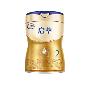 飞鹤启萃2段奶粉750g*6罐