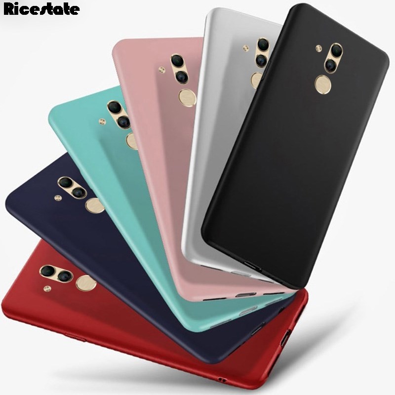 极速Candy colorful Matte Soft Silicone Cover Case for Huawei - 图0