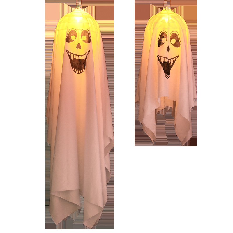 推荐2ps Halloween scene props horror ghost LED lights lamps - 图3