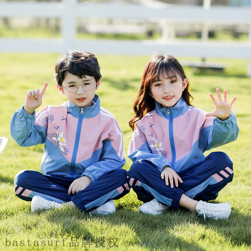 网红Kindergarten uniforms spring and autumn clothes 2021 chi-图2