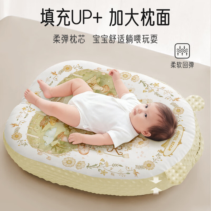ipoosi婴儿防吐奶斜坡枕防溢奶呛奶斜坡垫新生儿躺靠垫喂奶哺乳枕