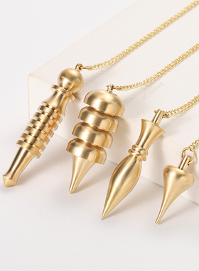 灵摆套装图表非水晶卡纳克伊西斯奥西里斯黄铜金属灵摆