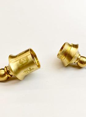 金属灵摆套装 纯铜实心黄铜可拆解六字箴言 SRT调频灵摆吊坠