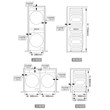 Midea washing and drying set full range frequency conversion upgrade large capacity